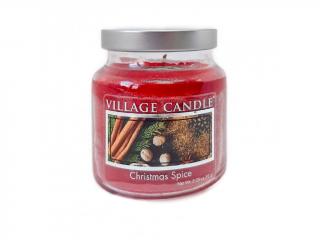 VILLAGE CANDLE vonná sviečka v skle Christmas Spice, mini