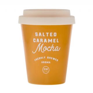 Vonná sviečka v skle Salted Caramel Mocha, stredná