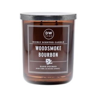 Vonná sviečka v skle Woodsmoke Bourbon, veľká