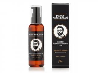 Vyživujúci olejový kondicionér na fúzy Percy Nobleman, 100ml