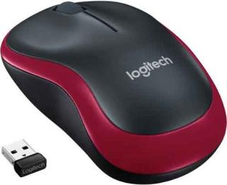 Logitech Wireless Mouse M185 Farba: Červená