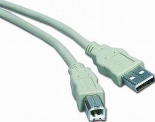 PremiumCord kábel USB-A na USB-B M/M, tlačiarňový prepojovací 3,0m