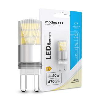 Modee Lighting LED žiarovka G9 hliník 4,2W 4000K 470lm