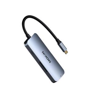 MOKiN 7v1 HUB USB-C na 3xUSB 3.0+SD/TF+HDMI+PD