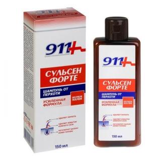 911+ SULSEN FORTE Šampón proti lupinám  so zosilneným účinkom 150 ml