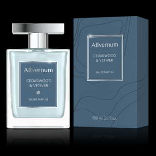 Allvernum - pánska parfémová voda Cedarwood & Vetiver 100 ml