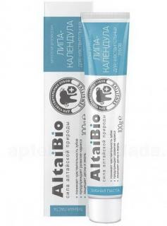 ALTAIBIO: Zubná pasta na citlivé zuby Lipa-nechtík 75 ml