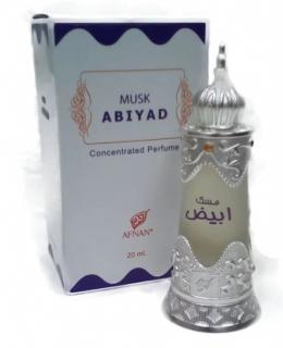 Arabský parfémový olej AFNAN MUSK ABIYAD 20 ml