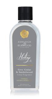 Ashleigh & Burwood: Náplň do katalytickej lampy GREY CEDAR & SANDALWOOD - THE HERITAGE COLLECTION  500 ml