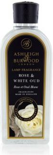 Ashleigh & Burwood: Náplň do katalytickej lampy ROSE & WHITE OUD 500 ml