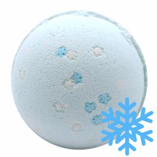 AWG: Šumivá guľa do kúpeľa Snehové vločky - čučoriedka 180 g