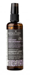 BOTAVIKOS: Minerálny deodorant v spreji na telo a nohy Relax 100 ml