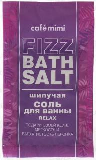 Cafe Mimi: Šumivá soľ do kúpeľa Relax 100 g