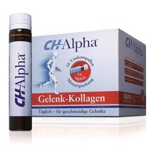 CH-Alpha ® – bioaktívne kolagénové peptidy na podporu regenerácie kĺbov 30 ampúl na pitie