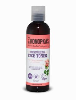 DR. KONOPKA Hydratačné pleťové tonikum s organickou ružovou vodou a extraktom harmančeka na norm. a suchú pleť 200 ml