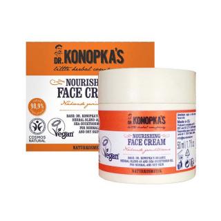 DR. KONOPKA: Prírodný certifikovaný výživný pleťový krém na normálnu a suchú pleť 50 ml