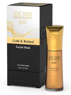 DR. SEA Pleťová maska so zlatom a retinolom 50 ml