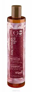 ECO Laboratorie - Macadamia Spa: Výživný šampón na tenké a lámavé vlasy Objem a hlboká regenerácia 350 ml
