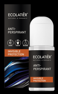 Ecolatiér: Pánsky prírodný deodorant-antiperspirant Neviditeľná ochrana 50 ml