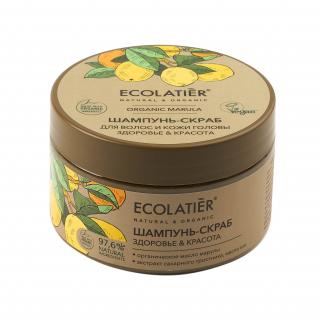 ECOLATIÉR Šampón-píling pre zdravie a krásu vlasov Organic Marula 300 ml