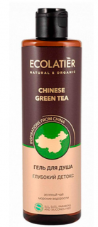 ECOLATIÉR:  Sprchový  gél  Hĺbkový detox Čínsky zelený čaj 250 ml