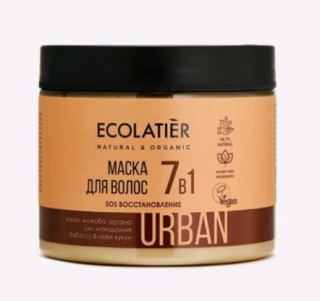 Ecolatier Urban Maska na vlasy SOS Regenerácia 7 v 1 380 ml