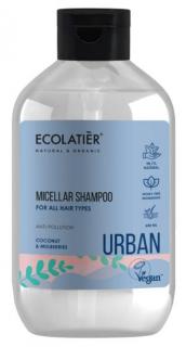 ECOLATIÉR URBAN: Micelárny šampón Kokos a čierna moruša 600 ml