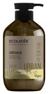 ECOLATIÉR URBAN: Výživný balzam na suché vlasy s avokádovým olejom 400 ml