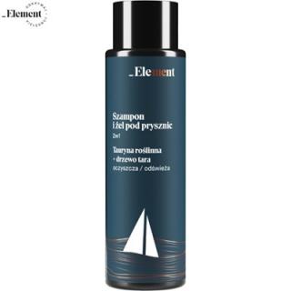 ELEMENT: Sprchový gél a šampón pre mužov s taurínom a extraktom stromu tara 400 ml