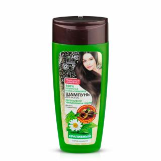 FITO KOSMETIK: Šampón ŽIHĽAVOVÝ na báze mydlových orechov  na suché a jemné vlasy 270 ml