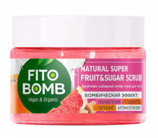 FITO: Ovocno-cukrový telový super píling - regenerácia, výživa  250 ml