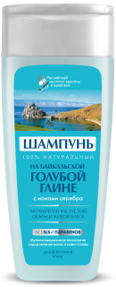 Fitokosmetik: Šampón s bajkalským modrým ílom a iontami striebra 270 ml