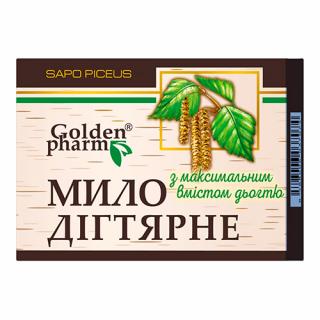 GoldenFarm: Dechtové mydlo na tvár a telo 70 g