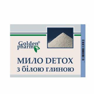 GoldenFarm: Mydlo DETOX s bielym ílom 70 g