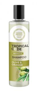 Good Mood:  Regeneračný šampón  Olivový olej a pomarančový kvet Tropical Code 280 ml