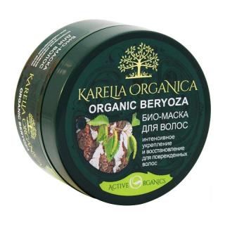 Karelia Organica: Maska na vlasy Organická breza - Intenzívne spevnenie a regenerácia vlasov  220 ml