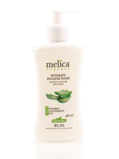 Melica: Gél na intímnu hygienu s kyselinou mliečnou a extraktom aloe 300 ml