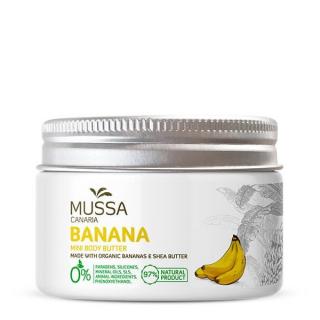 MUSSA CANARIA: Telové maslo z kanárskych banánov  70 ml