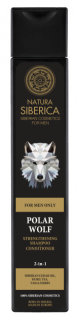 Natura Siberica: Posilňujúci šampón-kondicionér 2 v 1 Polárny vlk 250ml