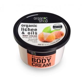 Organic Shop: Krém na telo Ružové liči 250 ml