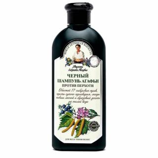 Recepty babičky Agáty: Čierny bylinný šampón proti lupinám 350 ml