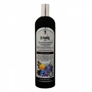 Recepty babičky Agáty: Tradičný sibírsky šampón č. 1 - posilňujúci  Cédrový propolis  550 ml