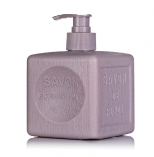 Savon de Royal: Luxusné tekuté bylinné mydlo Cube Bottle Purple 500 ml