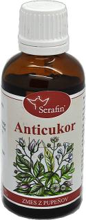 Serafin: Anticukor - tinktúra zo zmesi pupeňov 50 ml