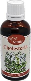 Serafin: Cholesterin - tinktúra zo zmesi pupeňov 50 ml