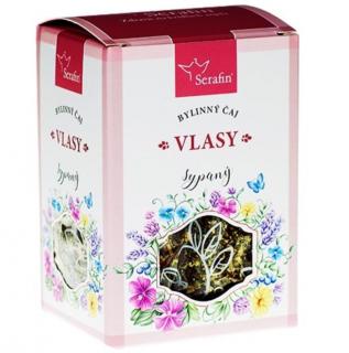 SERAFIN: Vlasy - bylinný čaj sypaný 50 g
