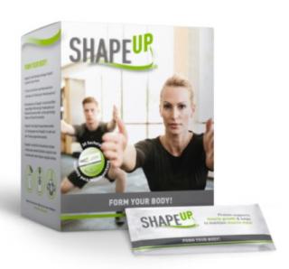 SHAPE UP® - Bioaktívne kolagénové peptidy pre budovanie svalstva a svalovej sily