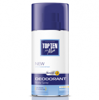 TOP TEN: Pánsky deodorant bez alkoholu v spreji  Dynamic 150 ml