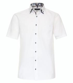 Košeľa s krátkym rukávom CASA MODA Farba: Biela, Veľkosť: 46 (2XL)