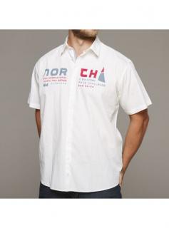 Košeľa s krátkym rukávom NORTH 56°4 Farba: Biela, Veľkosť: XL